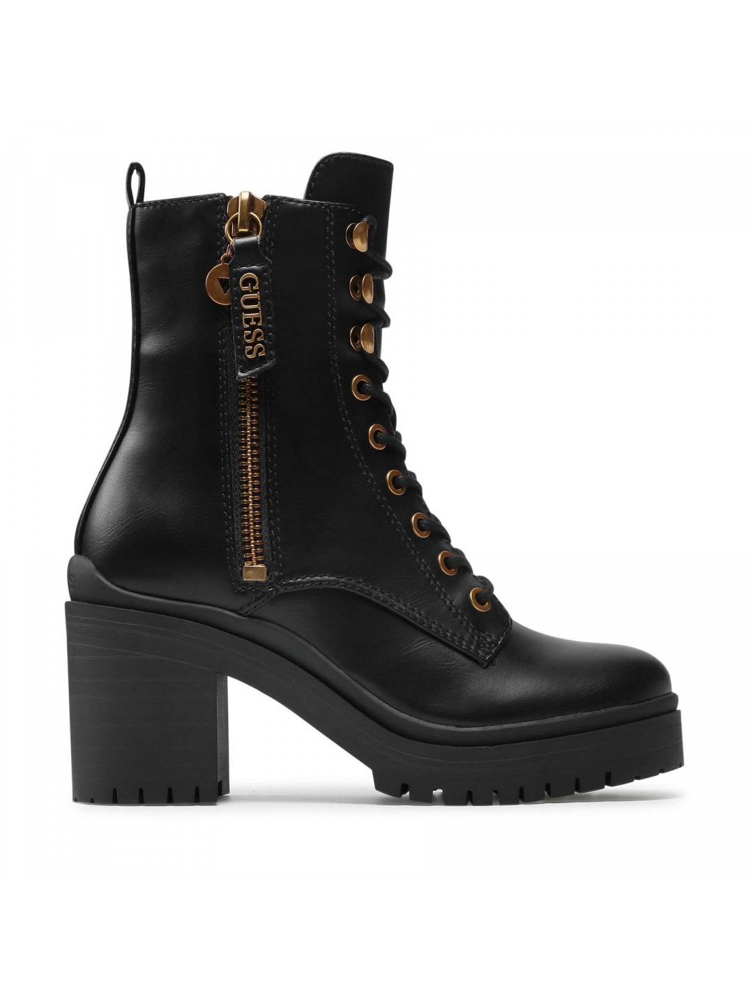 Polokozačky Guess Cabra2 FL7CBR ELE10 Černá